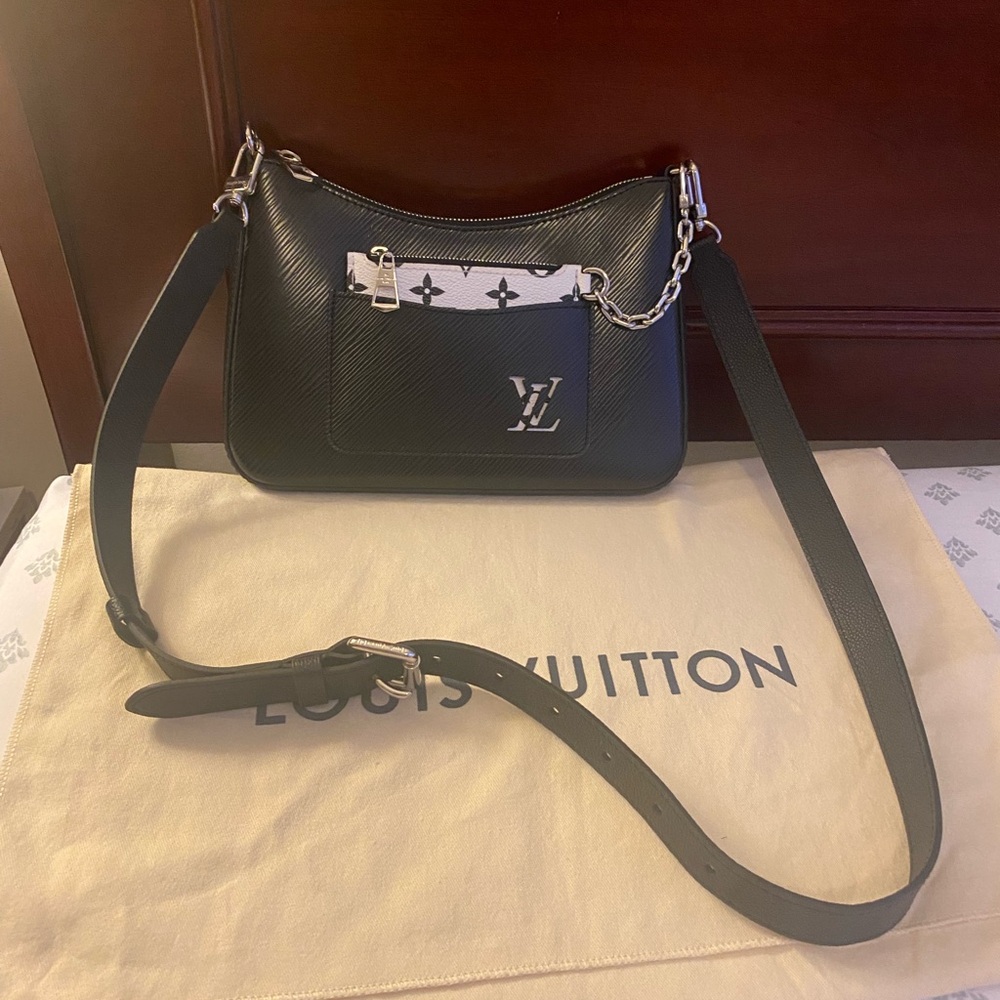 Louis Vuitton Black Epi Marelle View 2